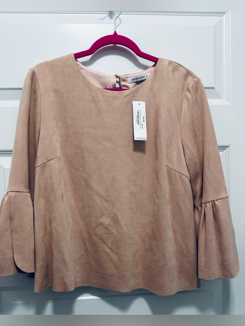 OXFORD SUNDAY Blush Top